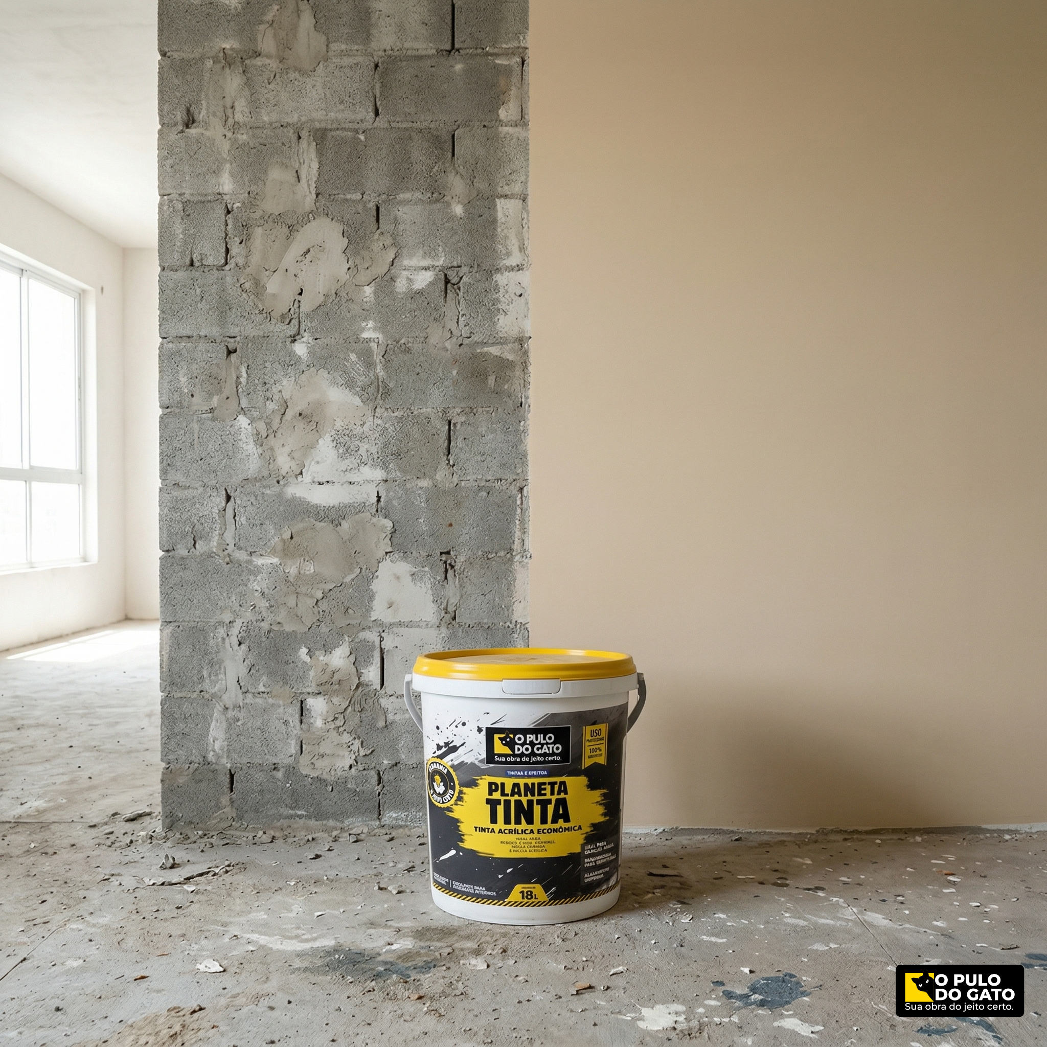 Tinta Acrílica Ecônomica - Planeta Tinta 18L