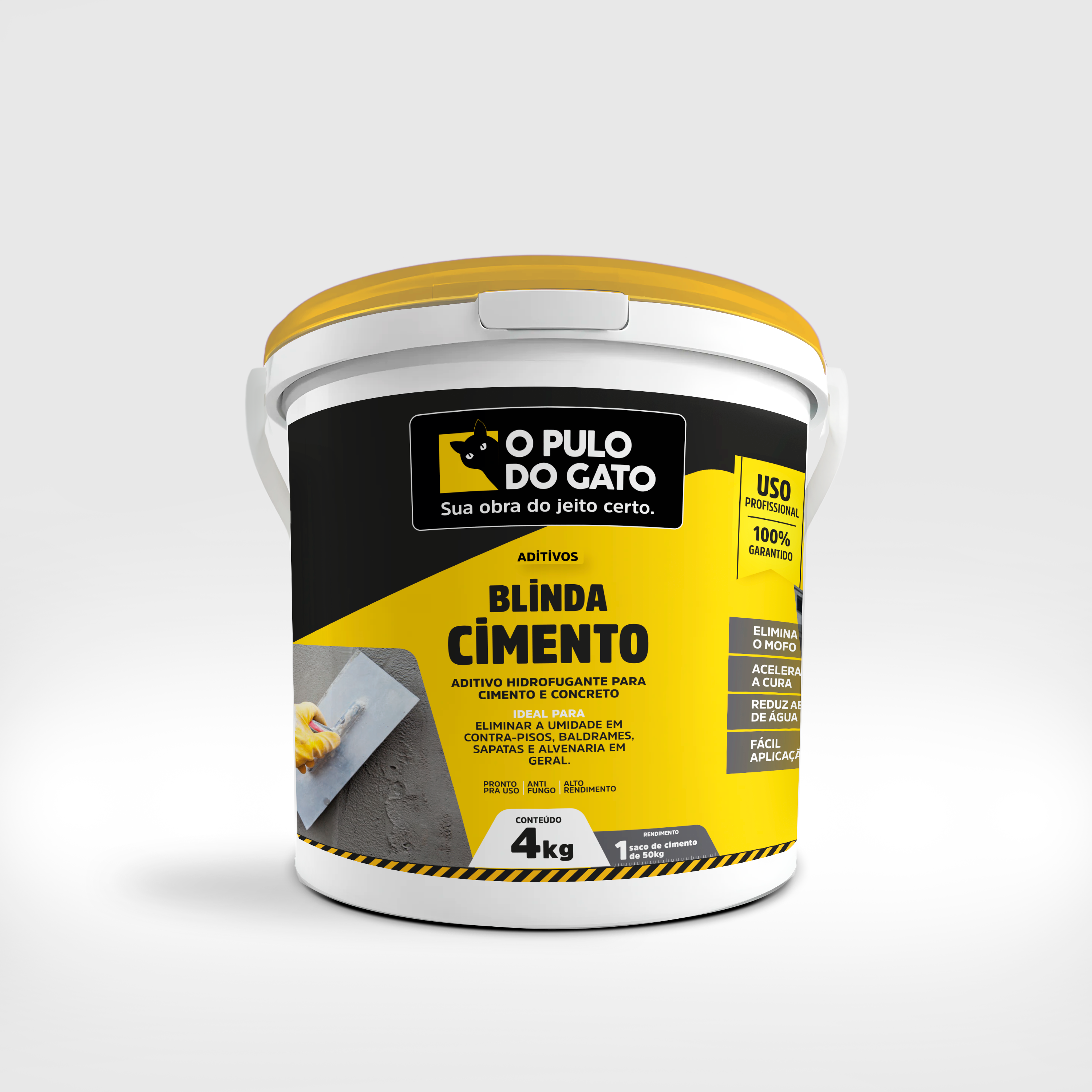 Aditivo Para Argamassa - Blinda Cimento - 4kg
