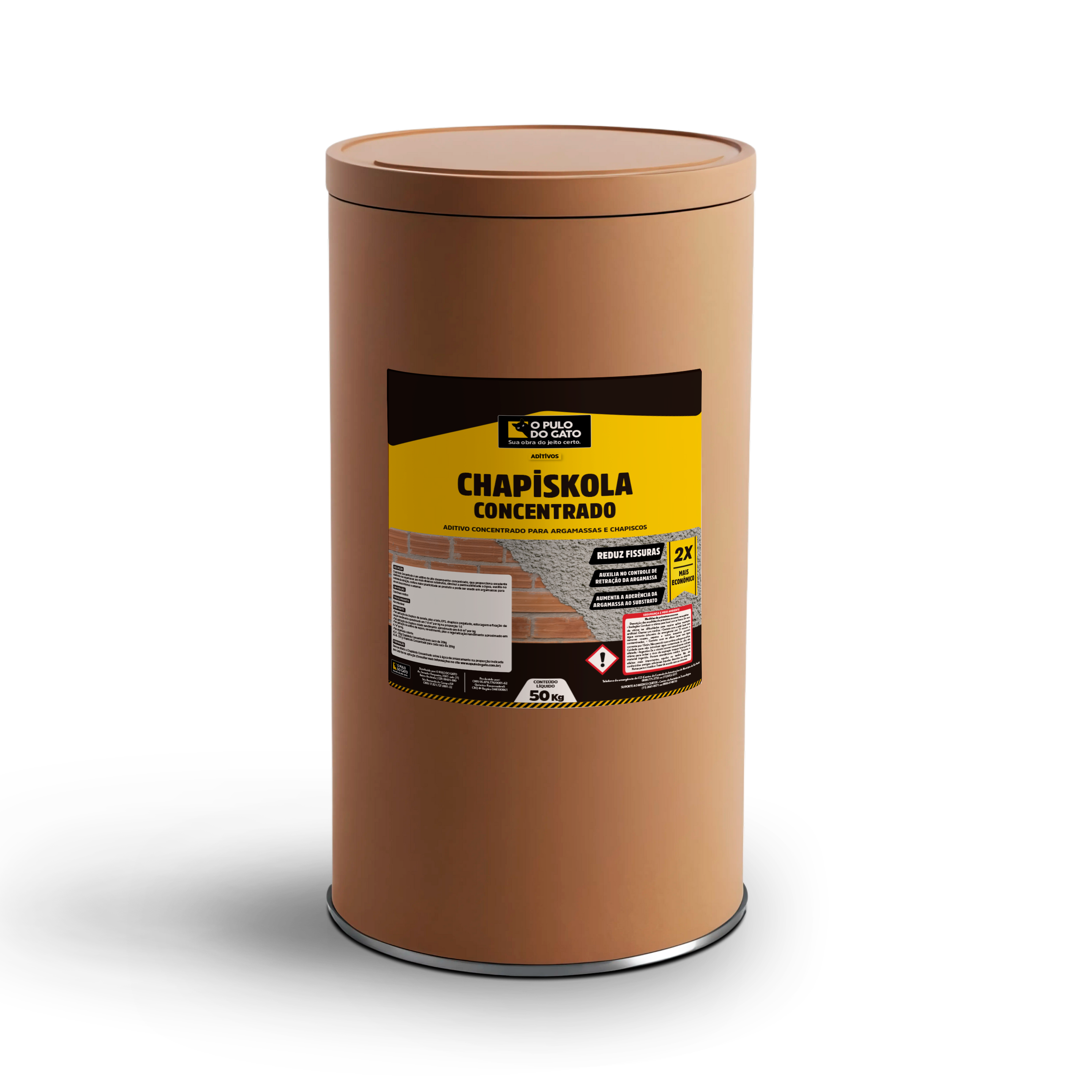 Aditivo para chapisco - Chapiskola Concentrado 50KG