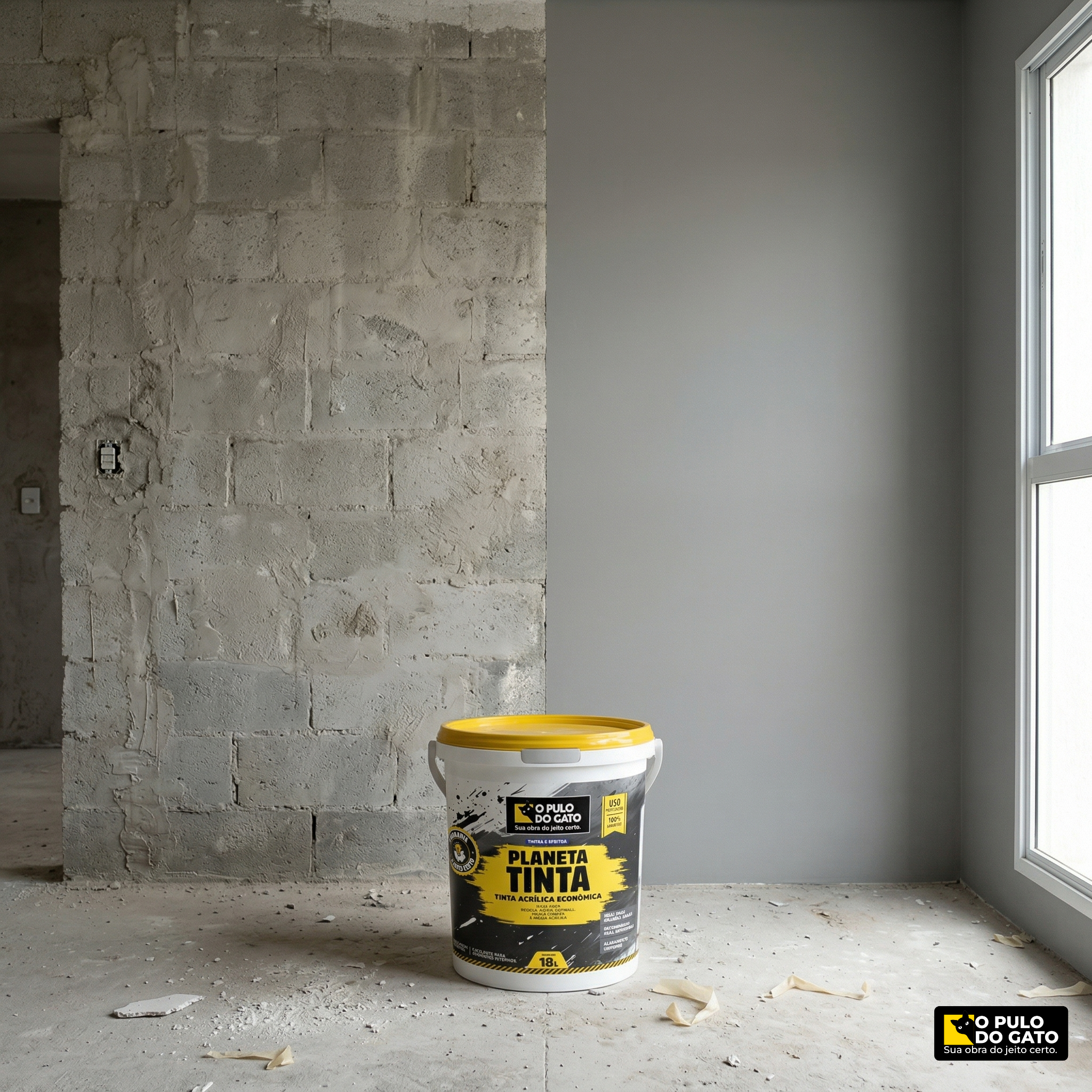 Tinta Acrílica Ecônomica - Planeta Tinta 18L