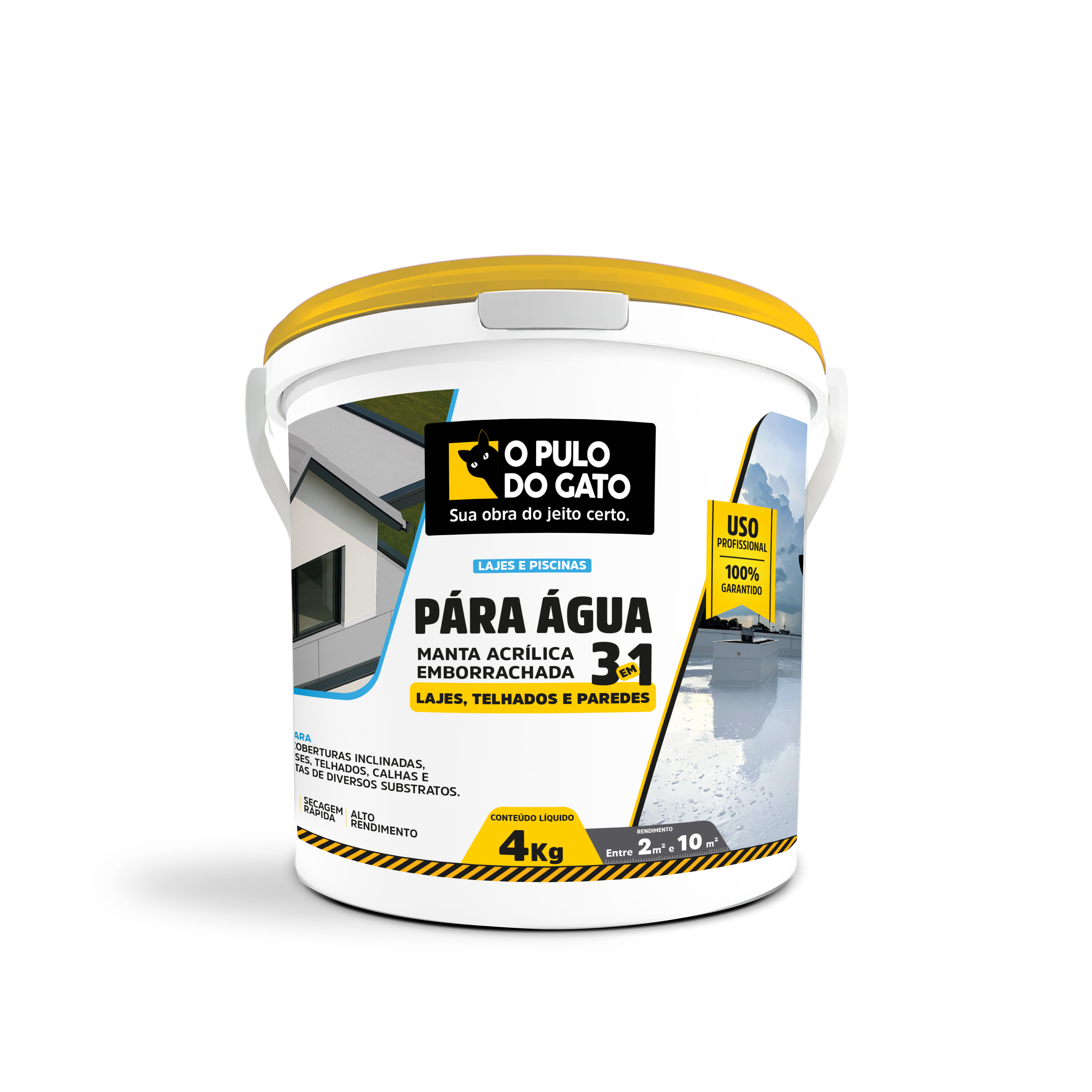 Manta Acrílica Emborrachada 3 em 1 - Pára Água 4kg