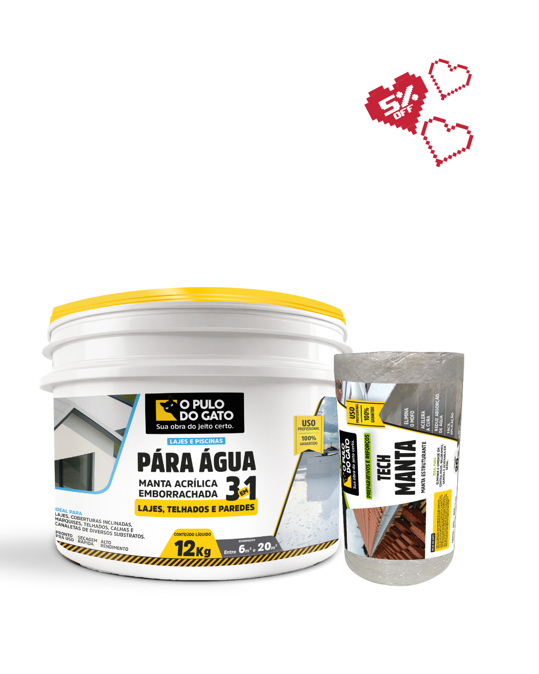 Pára Água 12Kg + Tech Manta 16x25