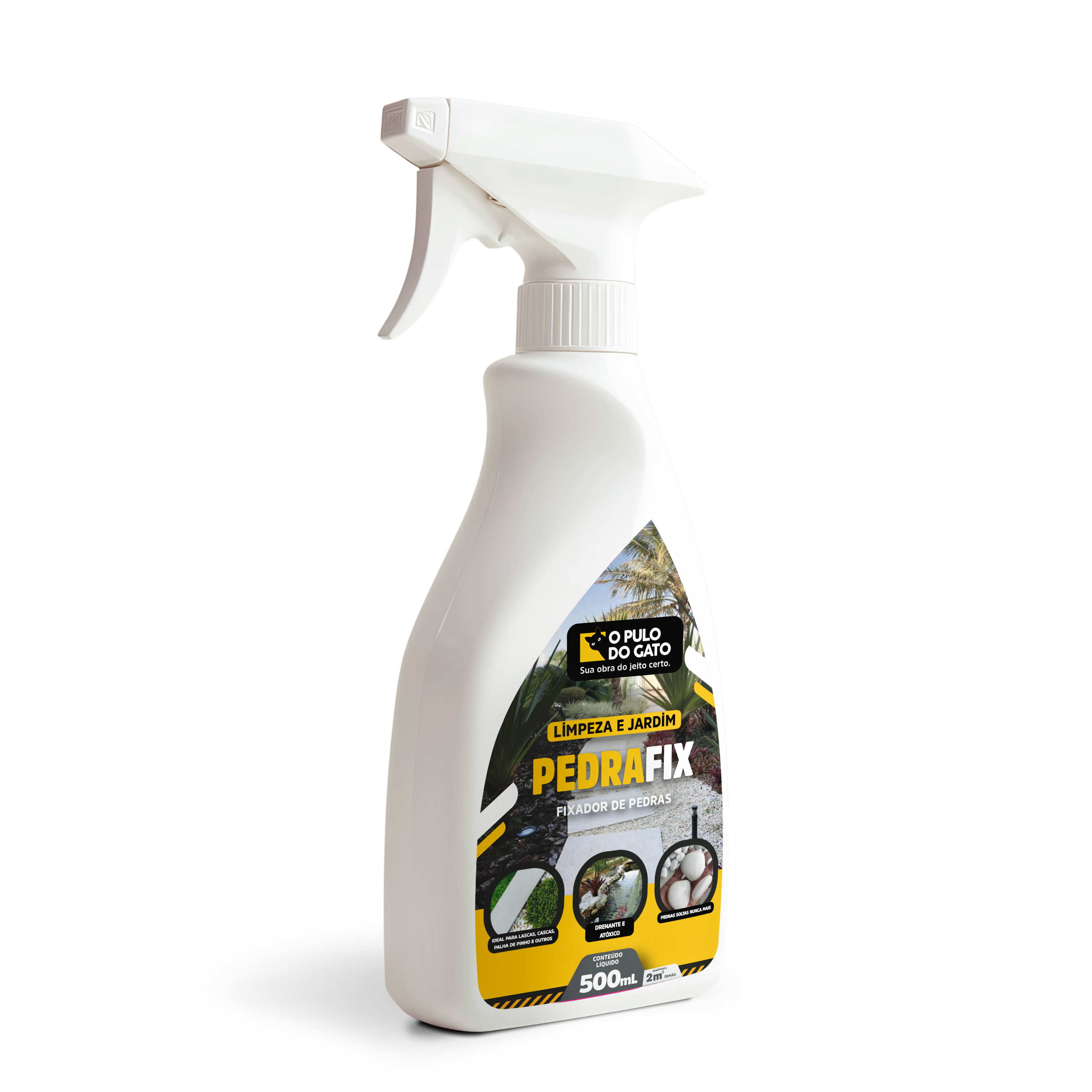 Fixador de Pedras - Pedra Fix Semi brilho 500ml