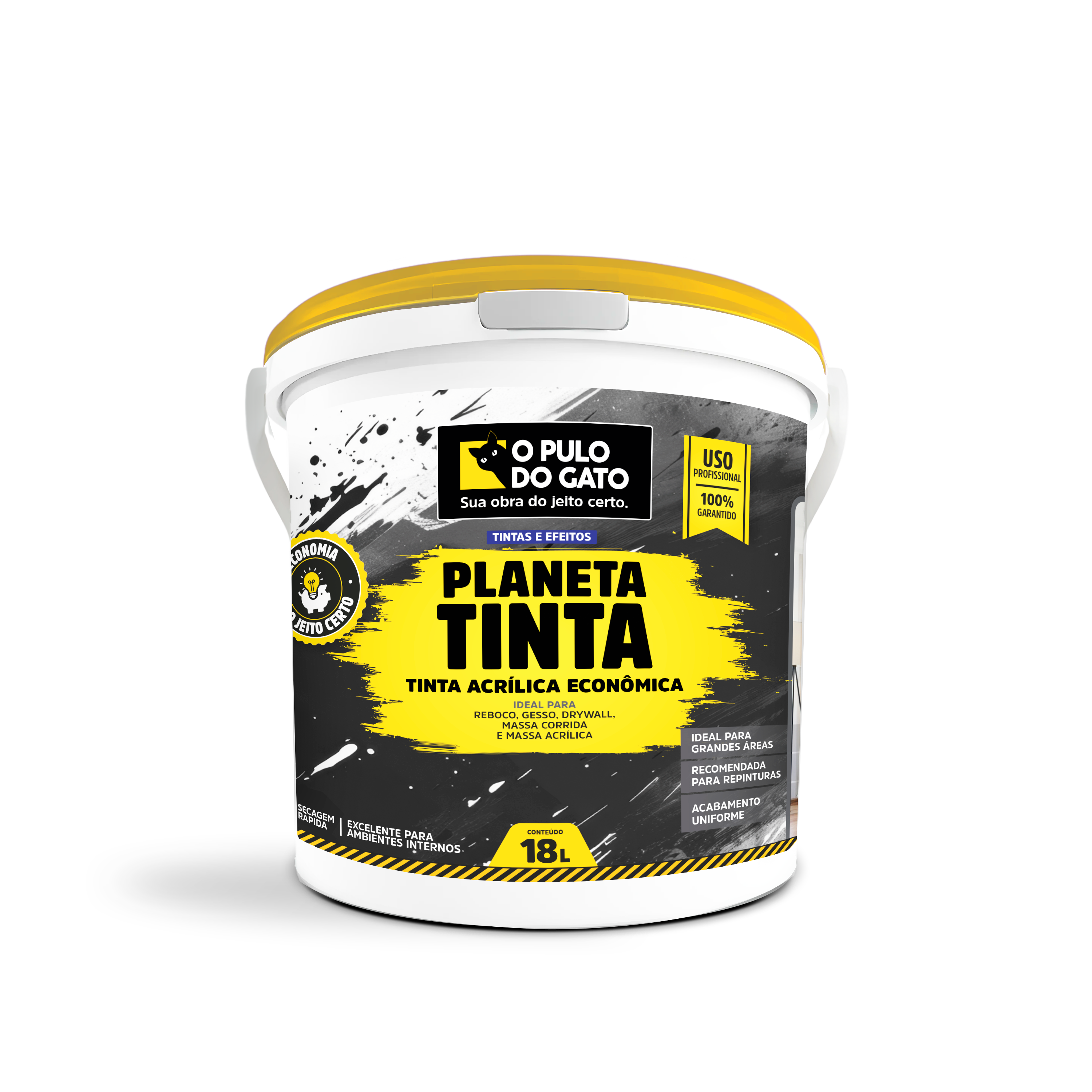 Tinta Acrílica Ecônomica - Planeta Tinta 18L