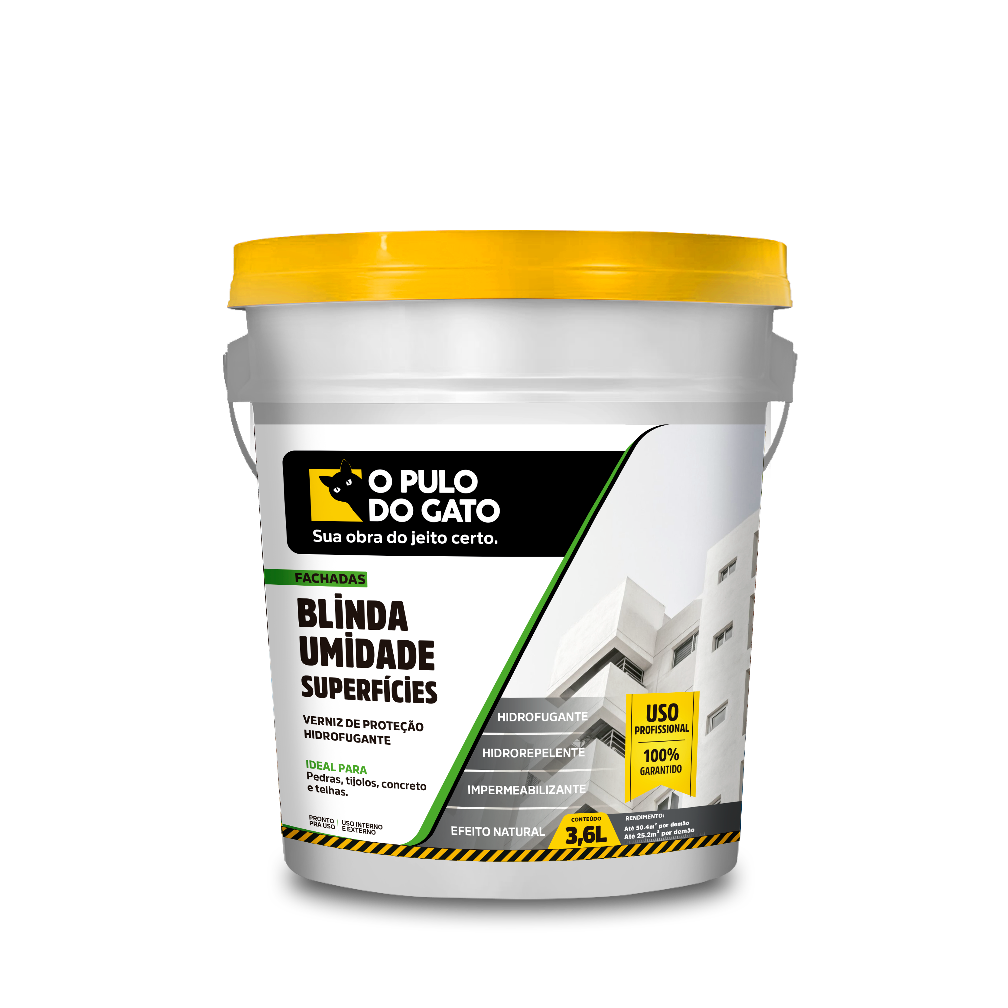 Hidrofugante Blinda Umidade Superfícies - 3,6L