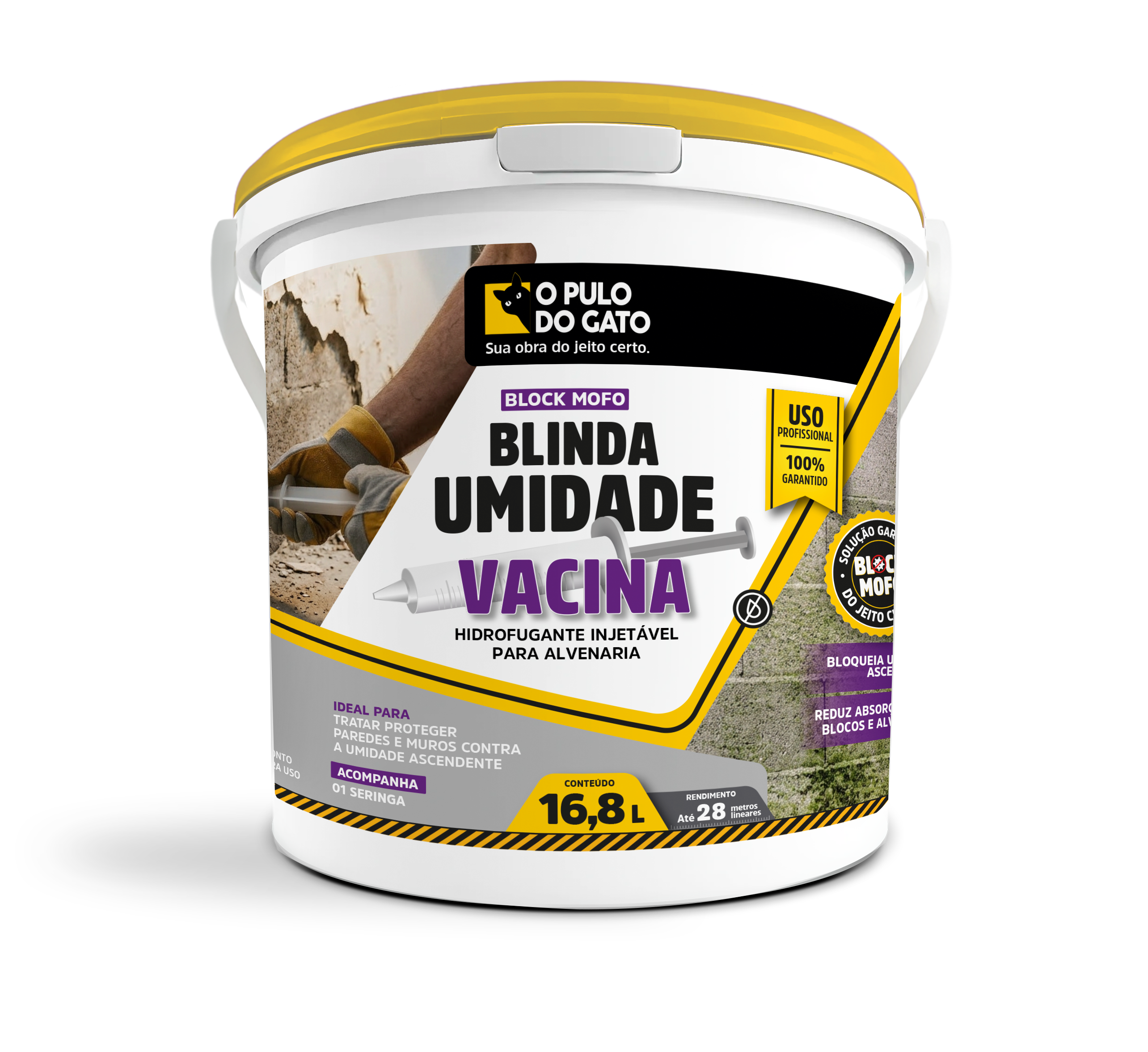 Blinda Umidade Vacina 16,8L
