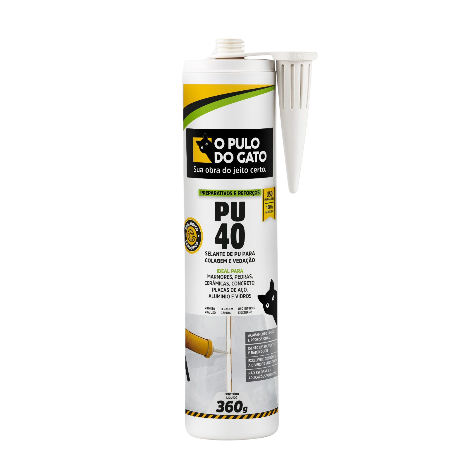 Selante de PU para colagem e vedação - PU 40 360g